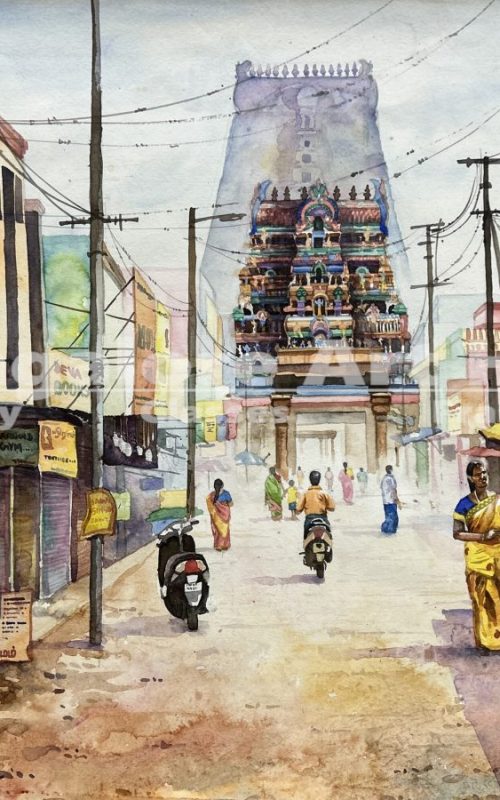 0078-Title-sri-rangam-Temple-watercolor-on-paper-H22-x-W28-Artist-sk-surya-scaled-qj65s6wwn6zlvalnk2jcr5tdg2g5qose6qywilt06g