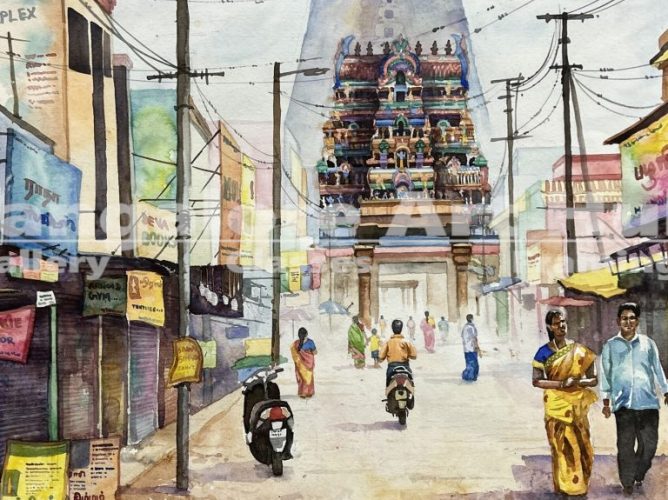 0078-Title-sri-rangam-Temple-watercolor-on-paper-H22-x-W28-Artist-sk-surya-scaled-qj65s6wwn6zlvalnk2jcr5tdg2g5qose6qywilt06g 0078-Title-sri-rangam-Temple-watercolor-on-paper-H22-x-W28-Artist-sk-surya-scaled-qj65s6wwn6zlvalnk2jcr5tdg2g5qose6qywilt06g